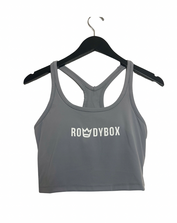 The Boxer Tank - Cool Grey